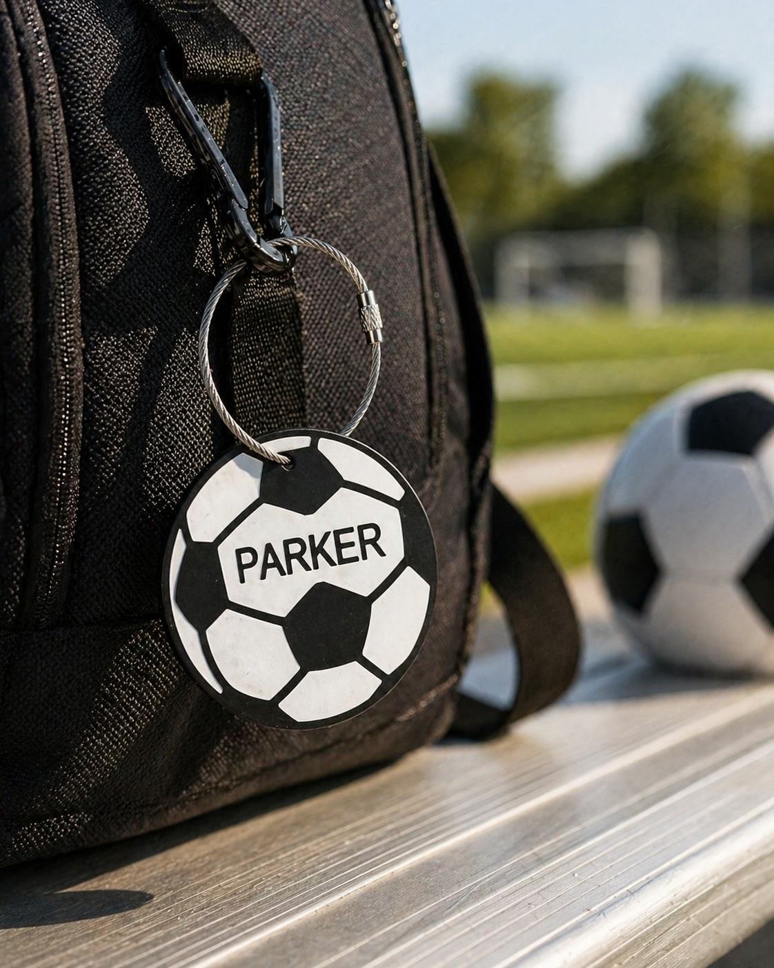 Soccer Bag Tag