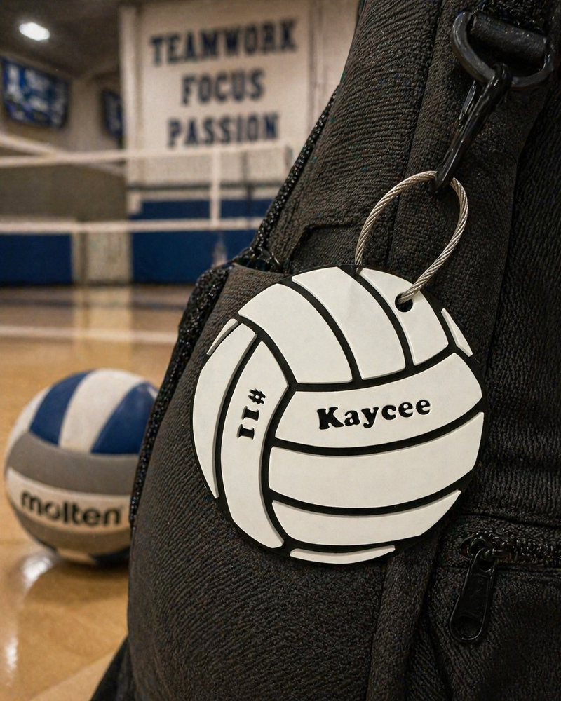 Volleyball Bag Tag