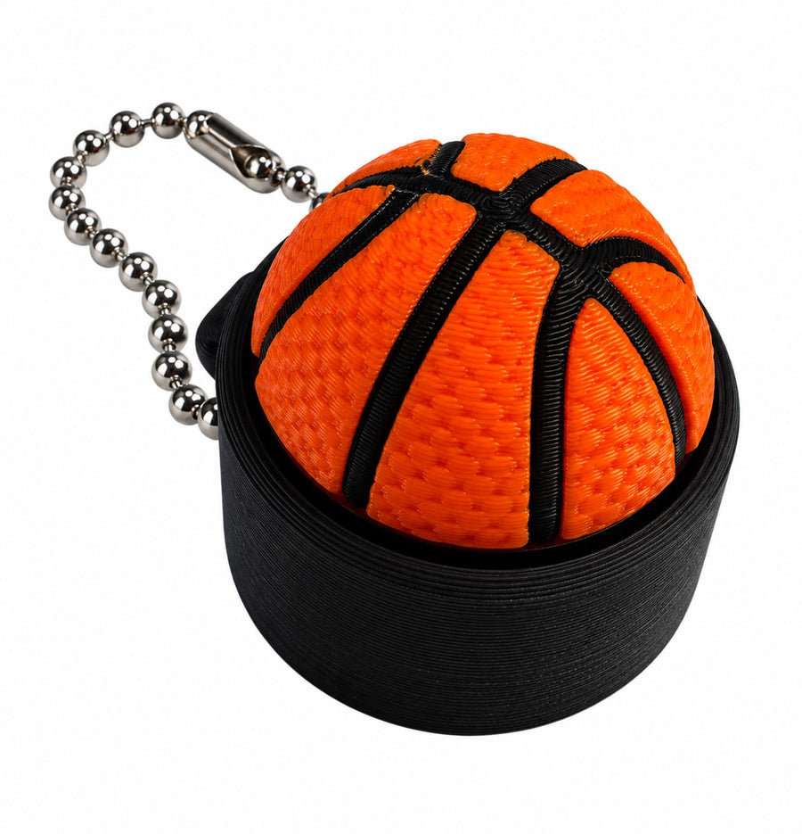 3D printed basketball clicker fidget